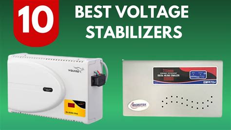 voltage stabilizer with surge protection|I Tested the Best Voltage Stabilizers for My Home.